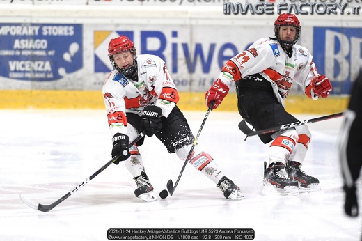 2021-01-24 Hockey Asiago-Valpellice Bulldogs U19 5523 Andrea Fornasetti